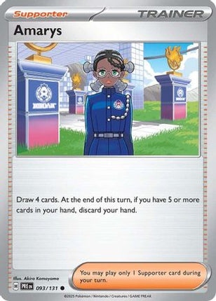 Amarys 093/131  - Reverse Holofoil SV Prismatic Evolutions - Common