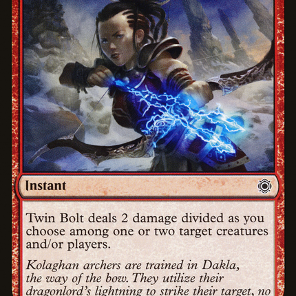 Twin Bolt (CN2-173) - Conspiracy: Take the Crown Foil