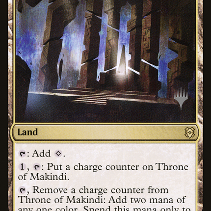 Throne of Makindi (PPZNR-265) - Zendikar Rising Promos Foil