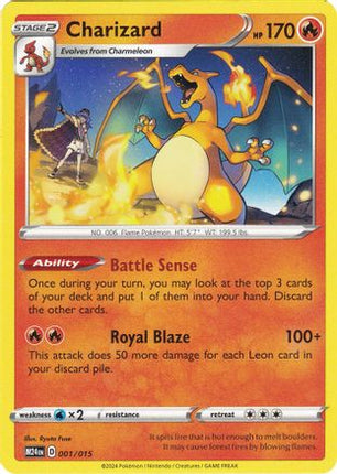 Charizard 001/015  McDonalds Promos 2024 - Promo
