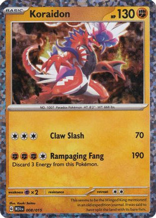 Koraidon 008/015  - Holofoil McDonalds Promos 2024 - Promo