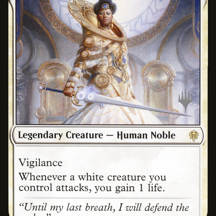 Linden, the Steadfast Queen (PPELD-020) - Throne of Eldraine Promos Foil