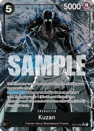 Kuzan (Parallel) (OP10-082) - Royal Blood Foil