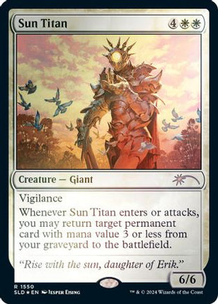 Sun Titan (Rainbow Foil) (SLD-1550) - Secret Lair Drop Series Foil