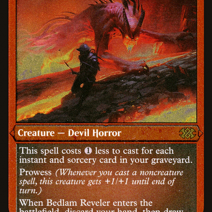 Bedlam Reveler (Foil Etched) (2X2-450) - Double Masters 2022 Foil