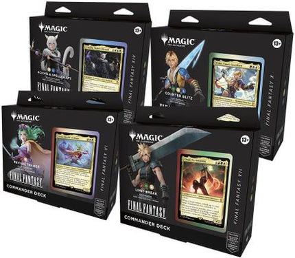 FINAL FANTASY Commander Deck Display