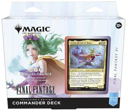 Magic the Gathering: FINAL FANTASY Commander Deck (Revival Trance) (Collector's Edition)