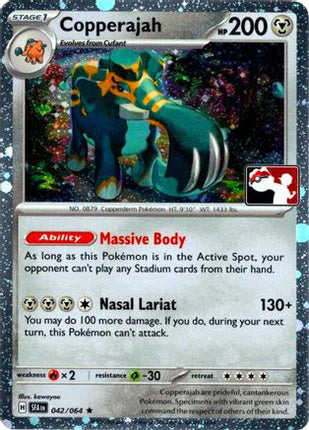 Copperajah 042/064  - Holofoil Prize Pack Series Cards - Rare