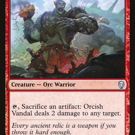 Orcish Vandal (DOM-137) - Dominaria