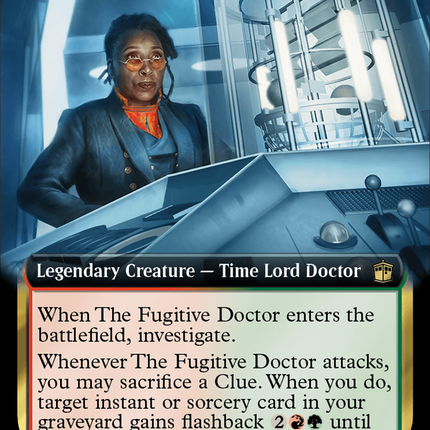 The Fugitive Doctor (WHO-417) - Doctor Who: (Extended Art)