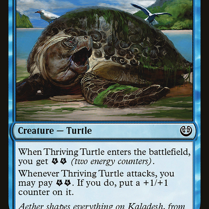 Thriving Turtle (KLD-066) - Kaladesh Foil