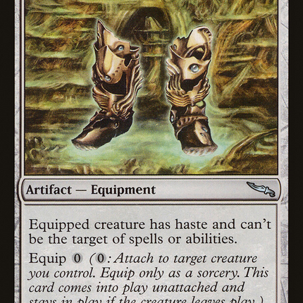 Lightning Greaves (MRD-199) - Mirrodin Foil