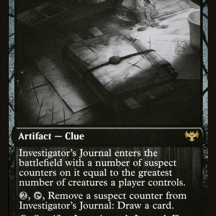 Investigator's Journal (DBL-525) - Innistrad: Double Feature Foil