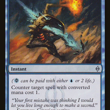 Mental Misstep (NPH-038) - New Phyrexia Foil