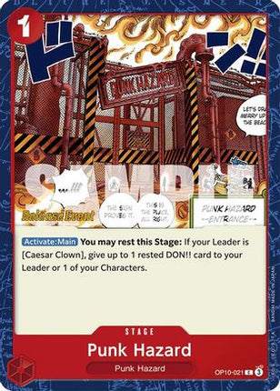 Punk Hazard (OP10-021) - Royal Blood Release Event Cards