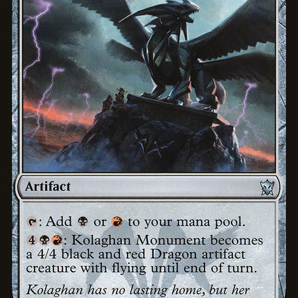 Kolaghan Monument (DTK-241) - Dragons of Tarkir Foil
