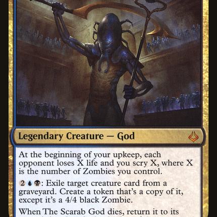 The Scarab God (HOU-145) - Hour of Devastation Foil