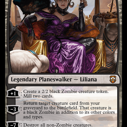 Liliana, Death's Majesty (M3C-200) - Modern Horizons 3 Commander Foil