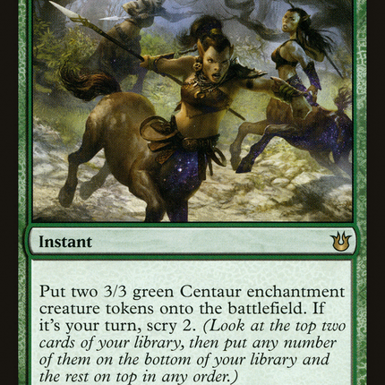 Fated Intervention (BNG-121) - Born of the Gods Foil