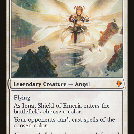 Iona, Shield of Emeria (ZEN-013) - Zendikar Foil