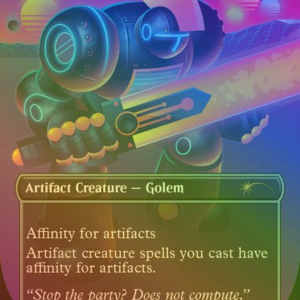 Mycosynth Golem (SLD-1433) - Secret Lair Drop (Borderless) Foil