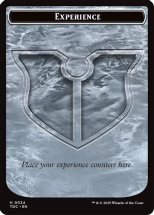 Experience // Treasure Double-Sided Token (TDC-34 // 16) - Commander: Tarkir: Dragonstorm