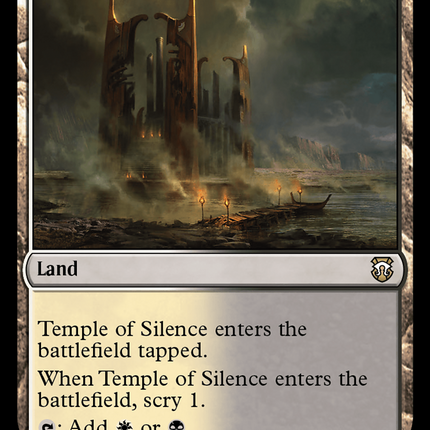 Temple of Silence (M3C-391) - Modern Horizons 3 Commander Foil