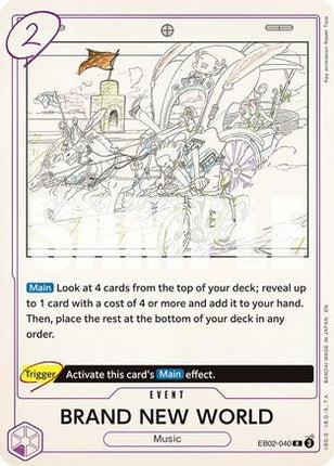 BRAND NEW WORLD (EB02-040) - Extra Booster: Anime 25th Collection Foil