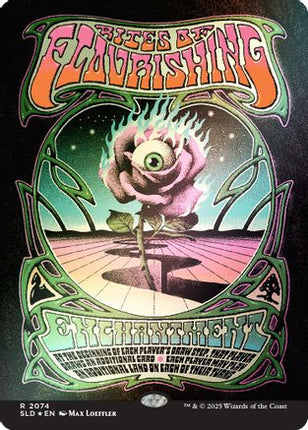 Rites of Flourishing (2074) (Rainbow Foil) (SLD-2074) - Secret Lair Drop Series Foil