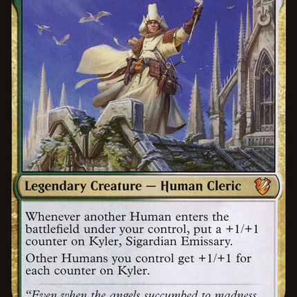 Kyler, Sigardian Emissary (MIC-004) - Midnight Hunt Commander