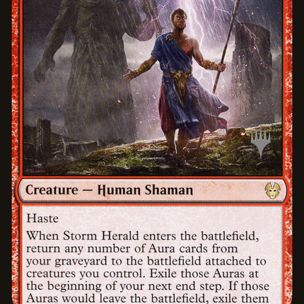 Storm Herald (PPTHB-156) - Theros Beyond Death Promos Foil