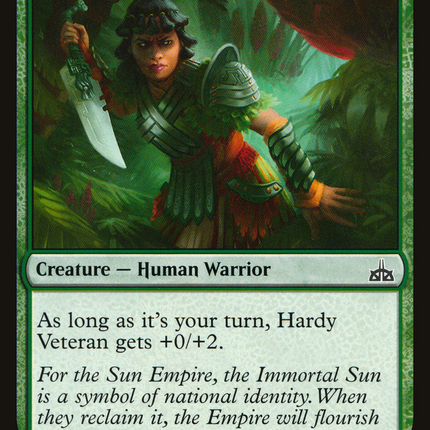 Hardy Veteran (RIX-132) - Rivals of Ixalan