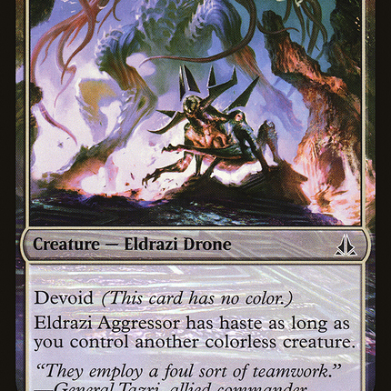 Eldrazi Aggressor (OGW-095) - Oath of the Gatewatch: (devoid)