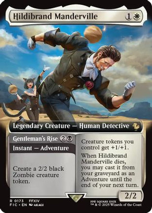 Hildibrand Manderville (Extended Art) (FIC-173) - Commander: FINAL FANTASY Foil
