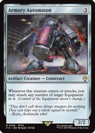 Armory Automaton (FIC-336) - Commander: FINAL FANTASY