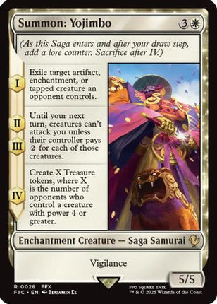 Summon: Yojimbo (FIC-028) - Commander: FINAL FANTASY