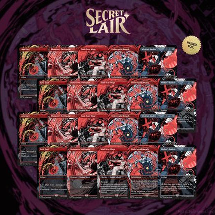 Secret Lair Drop: vroooOOOMMMMMM! - Raised Foil Playset Bundle
