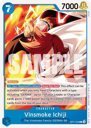 Vinsmoke Ichiji (OP11-043) - A Fist of Divine Speed