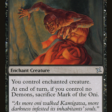 Mark of the Oni (BOK-073) - Betrayers of Kamigawa