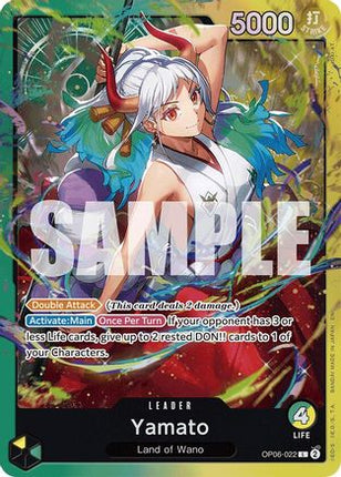 Yamato (OP06-022) (OP06-022) - Starter Deck 28: GREEN/YELLOW Yamato Foil