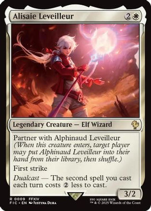 Alisaie Leveilleur (Surge Foil) (FIC-009) - Commander: FINAL FANTASY Foil