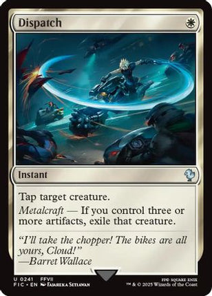 Dispatch (Surge Foil) (FIC-241) - Commander: FINAL FANTASY Foil