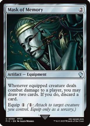 Mask of Memory (Surge Foil) (FIC-350) - Commander: FINAL FANTASY Foil