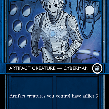 Cyberman Patrol (WHO-550) - Doctor Who: (Showcase) (Borderless) Foil
