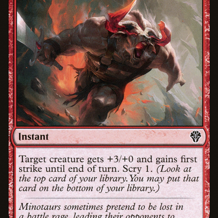 Furious Bellow (DMU-126) - Dominaria United Foil
