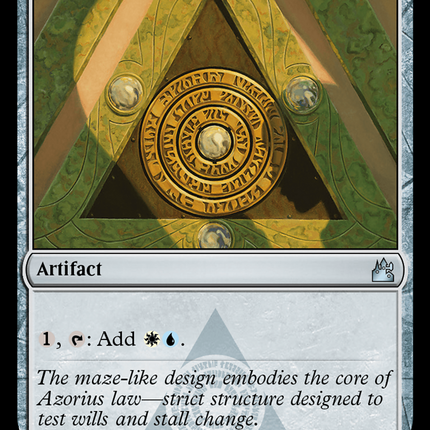 Azorius Signet (RVR-250) - Ravnica Remastered Foil