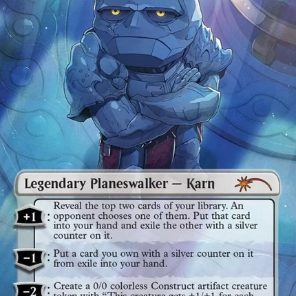 Karn, Scion of Urza (SLD-1419) - Secret Lair Drop (Borderless)