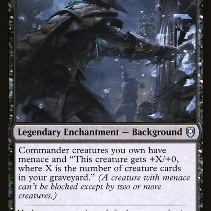 Criminal Past (CLB-122) - Commander Legends: Battle for Baldur's Gate Foil