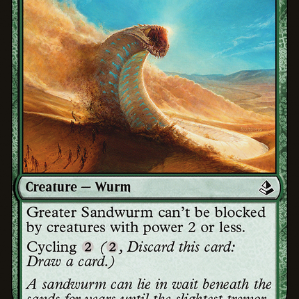 Greater Sandwurm (AKH-168) - Amonkhet Foil