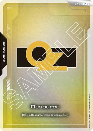 Resource (RP-016) (OZ) (RP-016) - Promotional Resource Tokens Holofoil